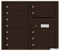 Florence 4C Horizontal Mailbox - 12 Doors - 7 Doors High Private Access