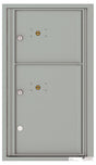 Florence 4C Horizontal Mailbox - 2 Parcel Lockers - 8 Doors High USPS Access