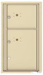 Florence 4C Horizontal Mailbox - 2 Parcel Lockers - 8 Doors High Private Access