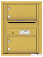 Florence 4C Horizontal Mailbox - 2 Doors - 6 Doors High Private Access
