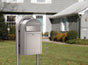 USPS Bobi Stainless Steel Round Mailbox Post
