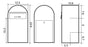 USPS Approved Bobi Grande B Rear Access Modern Locking Black Mailbox with Round Zinc Post Combo  - Stainless Steel Mail Slot –   Secure Small Parcel Delivery