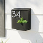 Post & Porch Greetings Wall-Mounted Mailbox