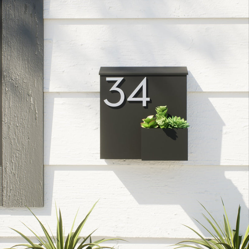 Post & Porch Greetings Wall-Mounted Mailbox