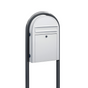 Bobi Classic (S) Slim White Front Access Lockable Mailbox