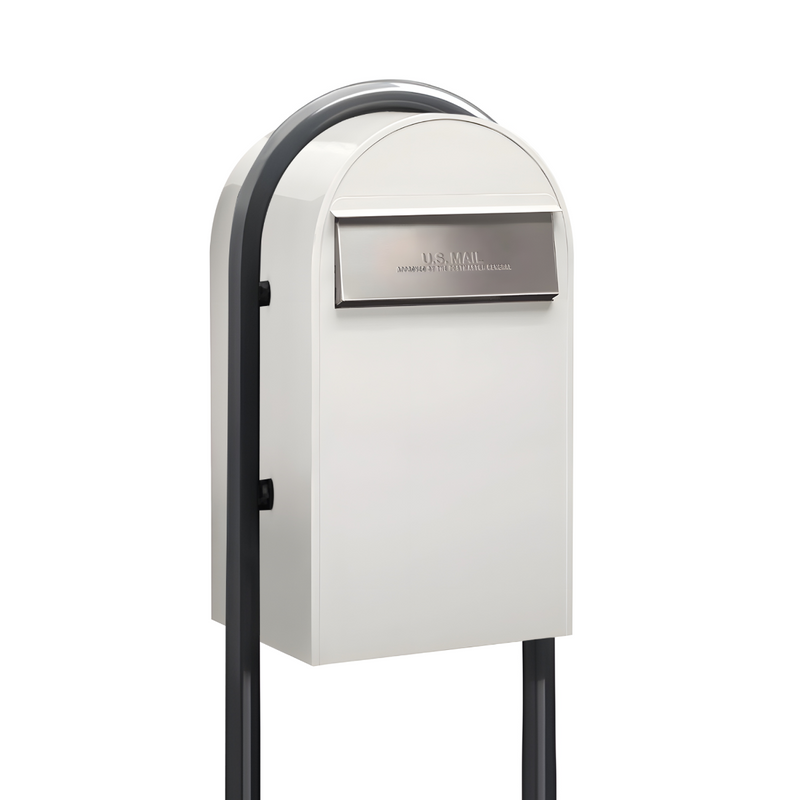 USPS Bobi Grande (B) Rear Access White Mailbox
