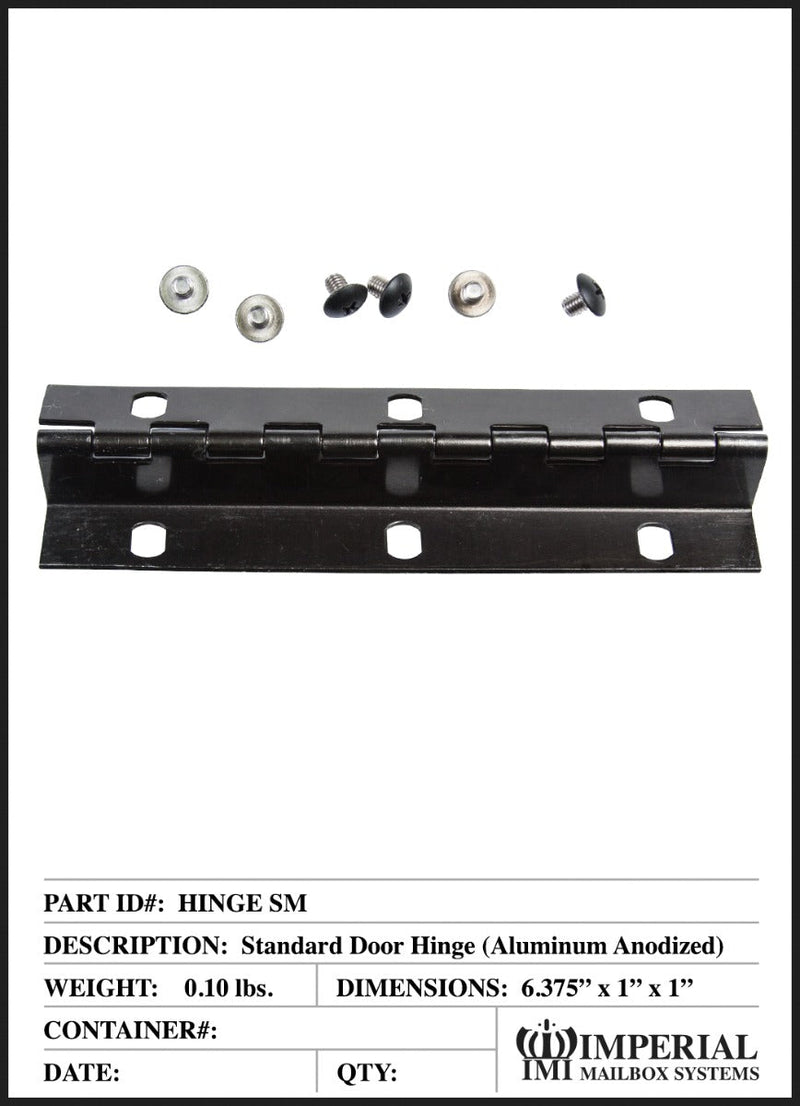Mailbox Replacement Hinge for Imperial Standard Box