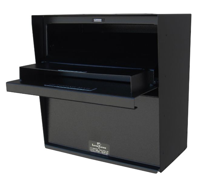 Horizontal Aluminum Wall Mount Letter Locker