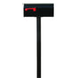 The Hanford SINGLE mailbox post system with E1 mailbox
