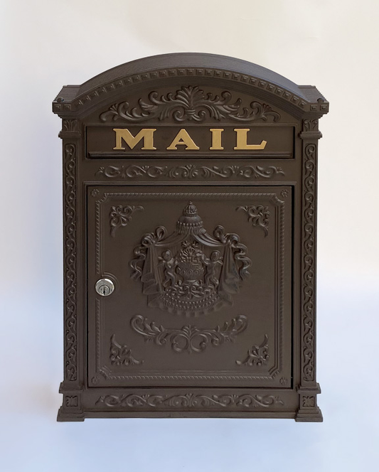 Ecco E6 Victorian Locking Wall Mount Mailbox