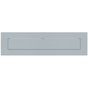 Stainless Steel Mail Slot - SMALL (11.8 in. x 3 in.) - Front Piece Only (Choose Finish)