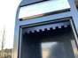 Bobi Classic Front Access Green Mailbox and Round Green Post Combo