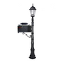 Imperial Decorative Mailbox and Lamp Post Combo # 4