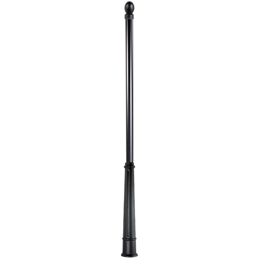 14' 6" High and 3" Diameter Post with Base and Finial for Street Signs