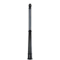 11' High and 3" Diameter Post with Base and Finial for Street Signs