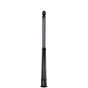 11' High and 2 3/8" Diameter Post with Base and Finial for Street Signs