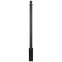 14' 6" High and 4" x 4" Square Post with Base and Finial for Street Signs