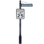 Traffic and Street Sign Package Estate Series - Rectangle Sign