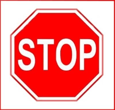 Stop Sign Reflective Faceplate 24"