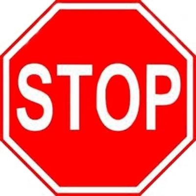 Stop Sign Reflective Faceplate 30"