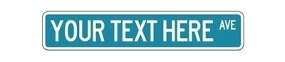 Standard DOT Custom Street Blade Sign 36" x 6" (single blade only)