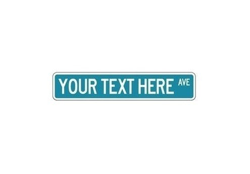 Standard DOT Custom Street Blade Sign 36" x 6" (single blade only)