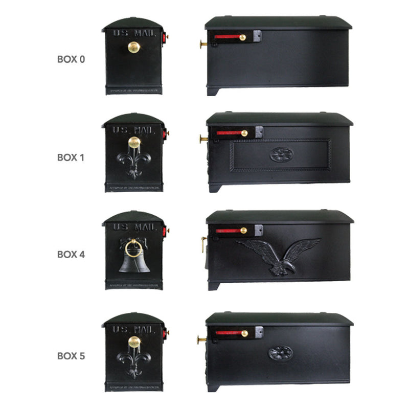 Imperial Mailbox 9 - Olive Wreath (mailbox only)
