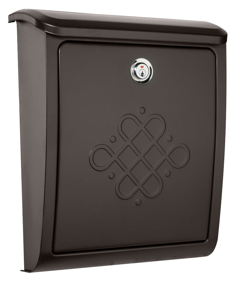 Architectural Bordeaux Wall Mount Mailbox