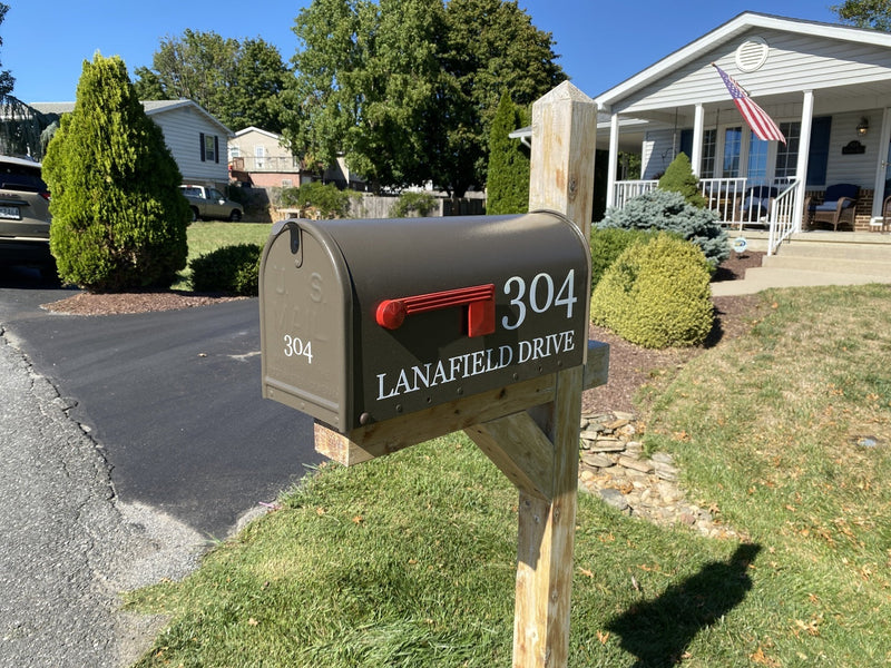 Janzer Residential Mailbox Only - with Optional Decorative Post 