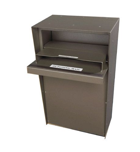 Vertical Steel Rear Access Wall Mount Letter Locker