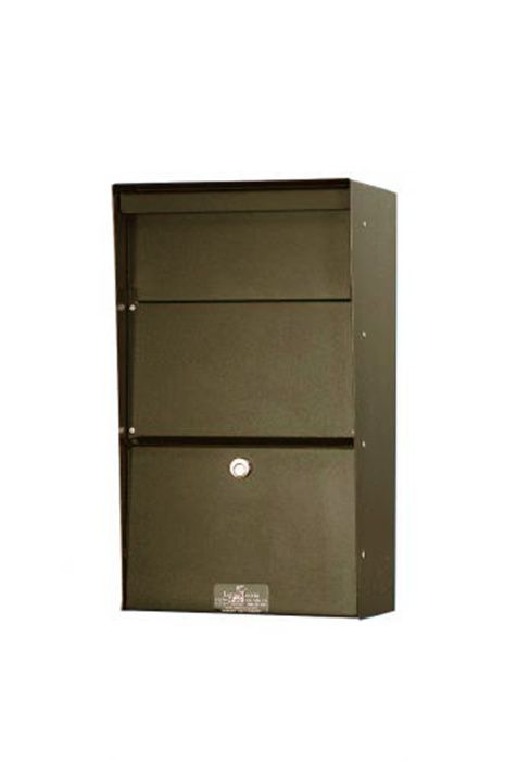 Vertical Aluminum Wall Mount Letter Locker