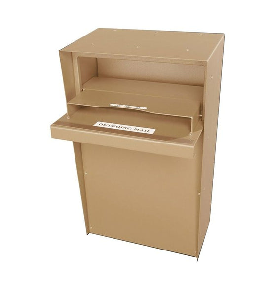 Vertical Aluminum Rear Access Wall Mount Letter Locker