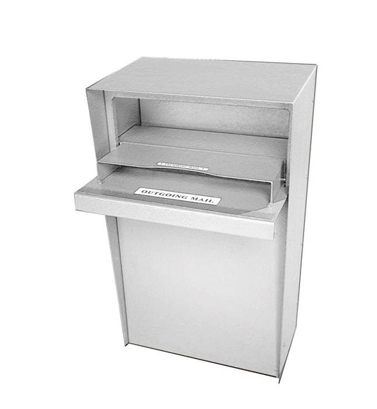 Vertical Stainless Steel Rear Access Letter Locker