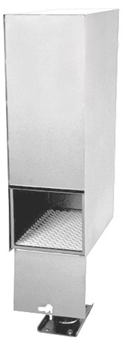 Supreme Stainless Steel Rear Access Letter Locker