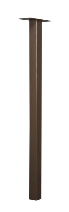 60" Standard Aluminum In-Ground Post For Standard or Custom Commercial