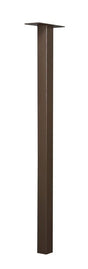 60" Standard Aluminum In-Ground Post For Standard or Custom Commercial