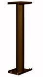 32" Universal Aluminum Surface Mount Post