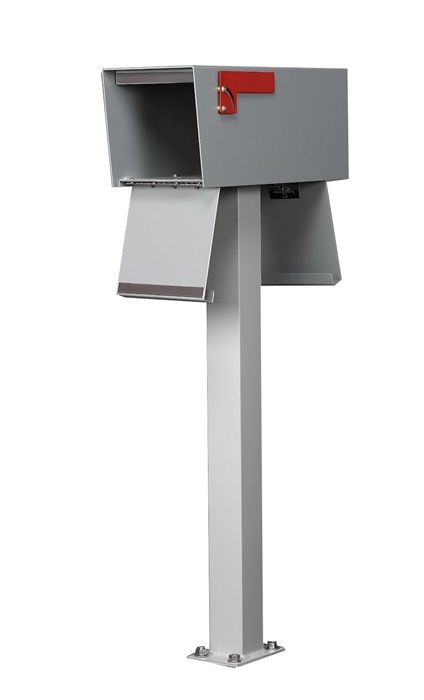 Non-Locking Front and Rear Access Rural Mailbox
