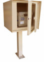 Front Access Single Commercial Collection Box in Aluminum