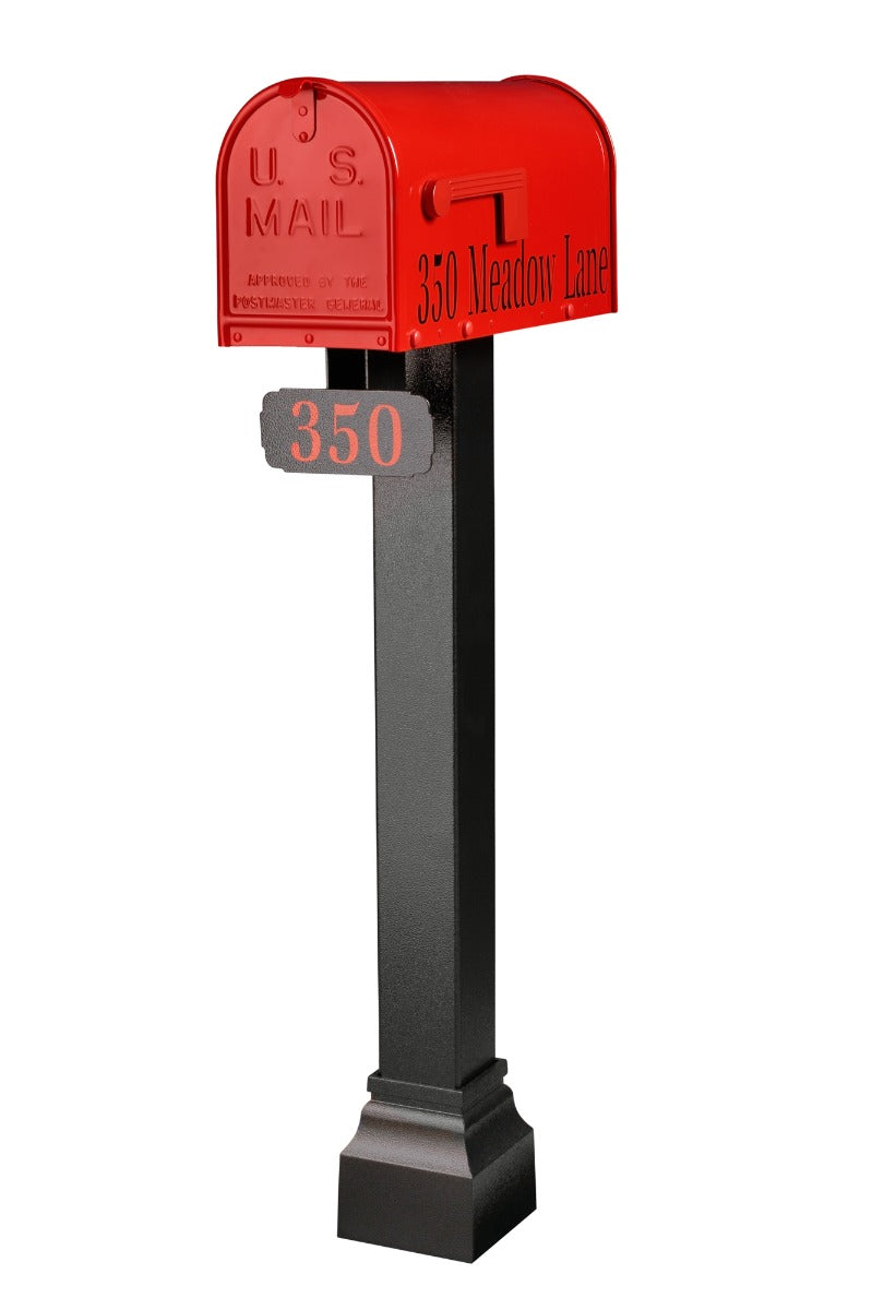 Janzer Mailbox and Standard Post Combo