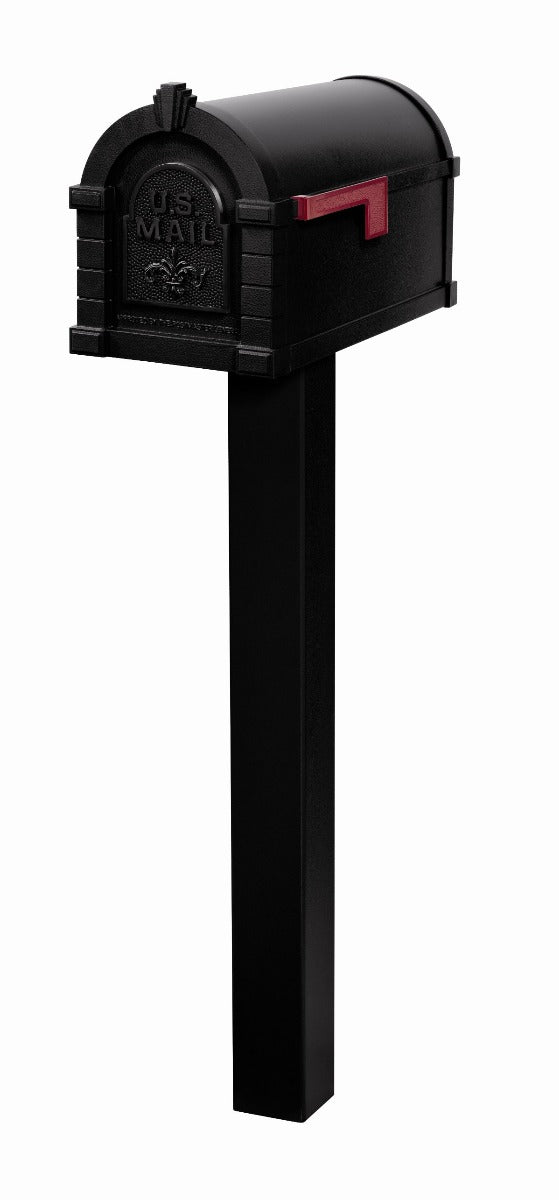 Fleur de Lis Keystone Series Mailbox and Standard Post Packages