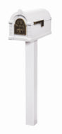Fleur de Lis Keystone Series Mailbox and Standard Post Packages