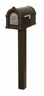 Fleur de Lis Keystone Series Mailbox and Standard Post Packages