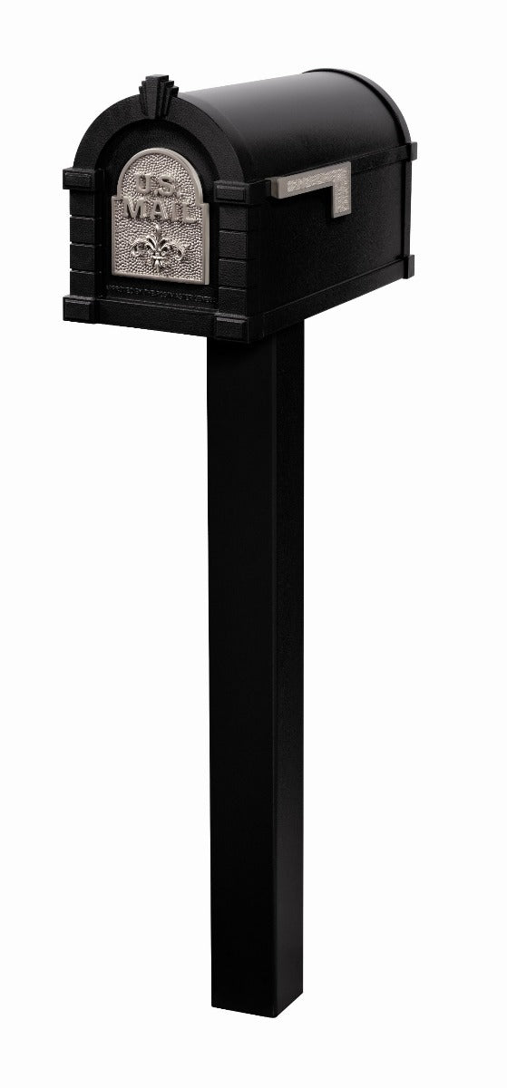 Fleur de Lis Keystone Series Mailbox and Standard Post Packages