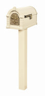 Fleur de Lis Keystone Series Mailbox and Standard Post Packages