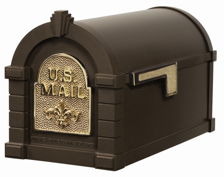 Fleur De Lis Keystone Series Mailbox