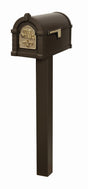 Fleur de Lis Keystone Series Mailbox and Standard Post Packages