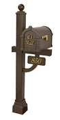 Signature Keystone Series Mailbox and Deluxe Post Packages