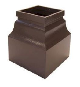 Janzer Multi-Mount Triple Mailbox Decorative Post (Optional Mailboxes Available)
