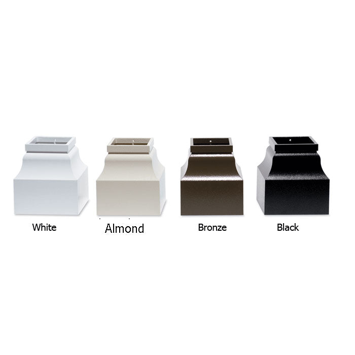 Fleur de Lis Keystone Series Mailbox and Standard Post Packages